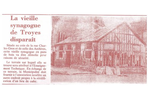 Vieille Synagogue rue Charles Gros