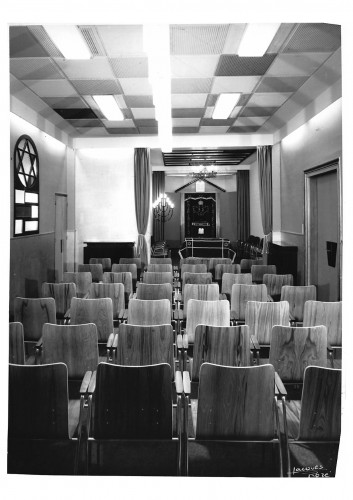 ancienne synagogue Troyes Mars 1966
