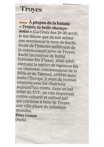 art La Croix mai 2017 - copie